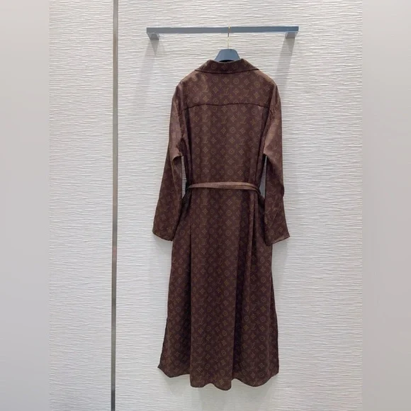 louis vuitton brown dress Louis Vuitton
